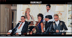 Desktop Screenshot of colorsballet.com